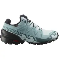 Salomon Chaussure de course 'Speedcross 6' bleu clair / blanc