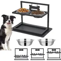 OEM Lit pour chien réglable avec montants en acier inoxydable et fond antidérapant