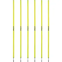 Uhlsport Adjustable Slalom Pole 6 Units Doré 170 cm