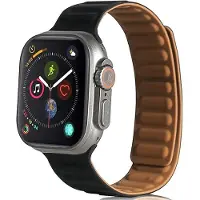 Beline pasek Apple Watch Magnetic 384041mm czarny black (38 mm, 40 mm, 41 mm, Plastique), Sangles de montre, Noir