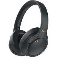 CGV Casque Bluetooth SonicVibe ANC, Réduction active du bruit, Microphone intégré, Égaliseur personalisable, Noir