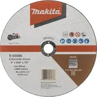 Makita Disques à tronçonner spécial découpeuses à batterie Ø 230 mm- E-03006