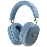 GUESS Casque intra-auriculaire Bluetooth 4G Triangle Logo Bleu
