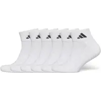 Adidas Chaussettes de sport 'Essentials' noir / blanc / blanc cassé