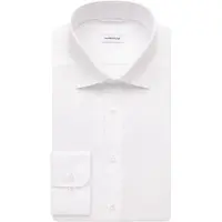 Seidensticker Cover Cotton Shaped Chemise blanc, Unicolore