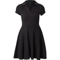 Tommy Hilfiger Robe courte TJW RIB F F POLO MINI DRESS EXT femmes - Noir - EU M
