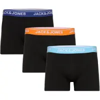 Jack & Jones Boxers 'JACTheodore' bleu clair / bleu foncé / orange / noir
