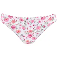 LASCANA Bas de bikini rose / rouge / blanc
