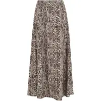 We fashion Jupe chocolat / blanc