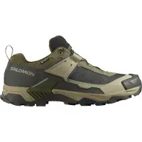 Salomon - Chaussures de randonnée en GORE-TEX - X Ultra 5 GTX M Martini Olive / Gray Green / Blue Night pour Homme - Taille 40 2/3 - Kaki