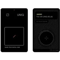 Uniq Lokalizator Nfc Atlasszary/Graphite -Atlascardtrk-Graphite