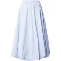 ONLY Jupe 'ONLRIDI' bleu clair / blanc
