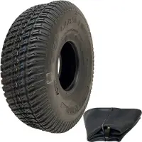 Parnells Jeu de 4.10/3.50-4 pneus 4 plis Wanda P332 Grass TL & 4.10/3.50-4 / 4.00-4 / 11x4.0