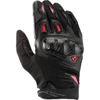 Ixon Rise Air 2 Noir Bright Rouge Gants Moto Taille XL