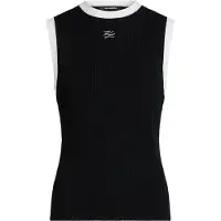 Karl Lagerfeld Tops en tricot noir / blanc