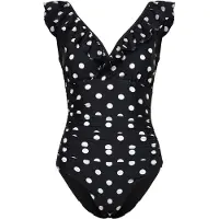Crãs Maillot de bain ' Agnascras ' noir / blanc
