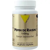 VitAll Vit'All+ Pepin De Raisin 150mg 30 Gélules