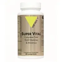VitAll Vit'All+ Super Vital Multi-vitamines/multi-mineraux 60 Comprimes