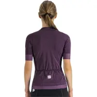 Sportful Monocrom Short Sleeve Jersey Violet XL Femme