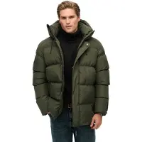 Superdry 5 Baffle Sports Padded Jacket Vert 3XL Homme