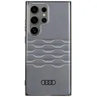 Audi Étui IML Geometric Pattern S24 Ultra S928 noir/noir étui rigide AU-IMLS24U-A6/D3-BK
