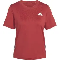 Adidas Train Essentials 3 Stripes Workout Short Sleeve T-shirt Rouge M Femme