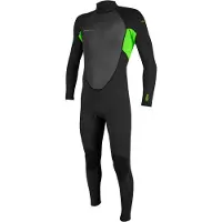 O'Neill Reactor-2 3/2 Mm Long Sleeve Back Zip Neoprene Suit Noir 2XL Homme