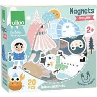 Vilac Aimants en bois Islande 20pcs