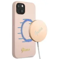 GUESS Guhmp13mlslmglp Iphone 13.14.15 6.1 Jasno Silicone Phone Case Clair