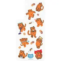 Samsung Panneau Gp-Tou021Honow Do Etuiframe Cover Do Galaxy S22 Muzik Tiger Biały/White