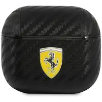 Ferrari Fesa3Cabk Airpods 3 Coverczarny/Black On TrackPolyuréthaneCarbon