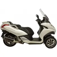 Leovince Silencieux D Échappement Leovince Pour Scooter Peugeot 400 Metropolis Rs 2013 À 2016 14019 Neuf