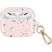Uniq Etui Coehl Terrazzo Airpods Proróżowy/Blush Pink