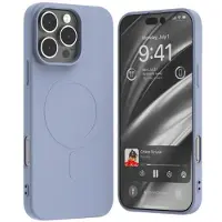 Mercury Semi-silicone MagSafe Series (Apple iPhone 16 Pro Max), Coque pour téléphone portable, Violet