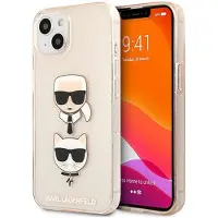 Karl Lagerfeld Cas (Apple iPhone 13 mini), Coque pour téléphone portable, Or