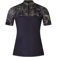 Endura Fs260 Floral Short Sleeve Jersey Noir L Homme