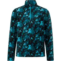 Ziener JONKI-Z midlayer junior unisex SWAMPLANT TURQUOISE OCEAN SWAMPLANT TURQUOISE OCEAN 164