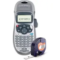 Dymo Etiqueteuse LetragTag 100H, 4 piles AA incluses, Étiqueteuse, Argent