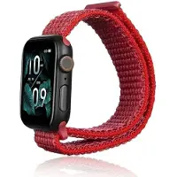 Beline pasek Apple Watch Nylon 42454549mm czerwony red (Nylon), Sangles de montre, Rouge