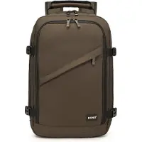Kono Sac à dos marron 40x20x25 Ryanair WizzAir cabine Petit 20L Expander