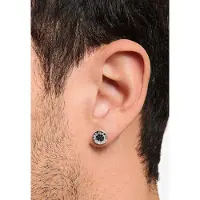 Thomas Sabo Boucles d'oreilles Classic Pavé Noir, (Argent)