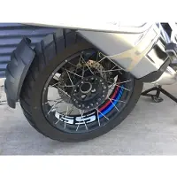 Puig Bmw R1200gs Adventure 2018 Rim Stripe Argenté