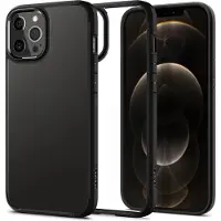 Spigen Coque Ultra Hybrid Apple iPhone 12 (Pro) - Noir