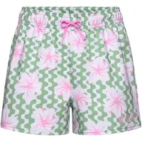 Roxy Party Waves Swimming Shorts Vert 12 Years Fille