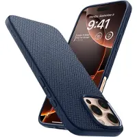 Spigen Coque Liquid Air Apple iPhone 16 Pro Max - Navy Blue