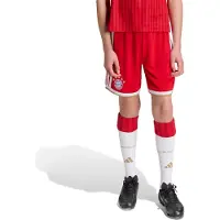 Adidas Pantalon de sport 'FC Bayern München Home 26/27' camel / rouge / blanc