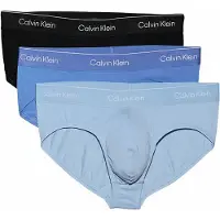 Calvin Klein Lv00nb4388 Slips Bleu,Noir XS Homme