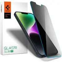 Spigen EZ Fit GLAS.tR Protection d'écran en verre confidentialité - 1 pack pour Apple iPhone 17e / 16e / 14 / 13 / 13 Pro
