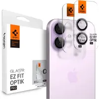 Spigen Optik Pro EZ Fit Lens Protector lot de 2 pour Apple iPhone 16 / 16 Plus / 17