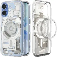 Spigen Ultra Hybrid Mag Magsafe Zero One Iphone 17 Phone Case Clair